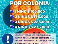 Reintegros de colonia